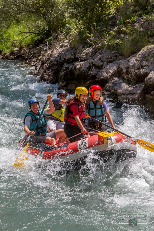 photo raft rafting verdon